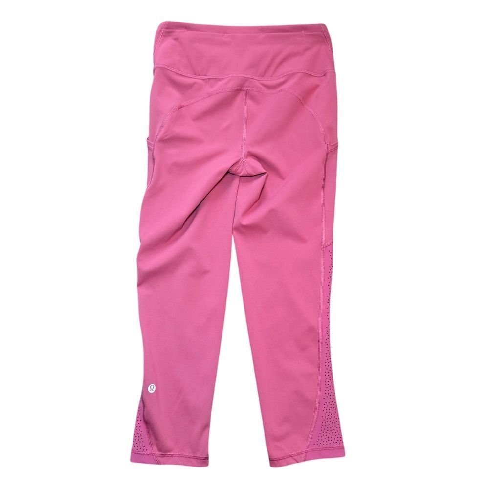 Lululemon Ready To Race Crop 21" - Moss Rose - Picture 7 of 10